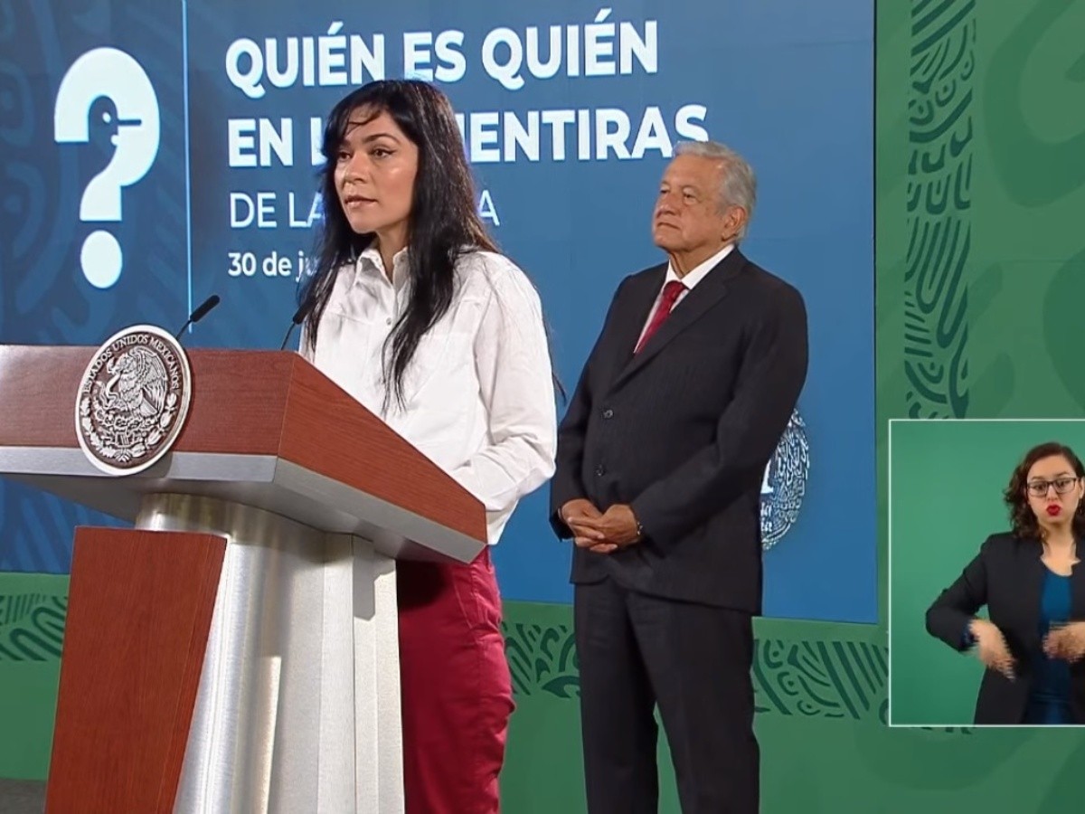 López Obrador reconoce que Liz Vilchis no sabe leer