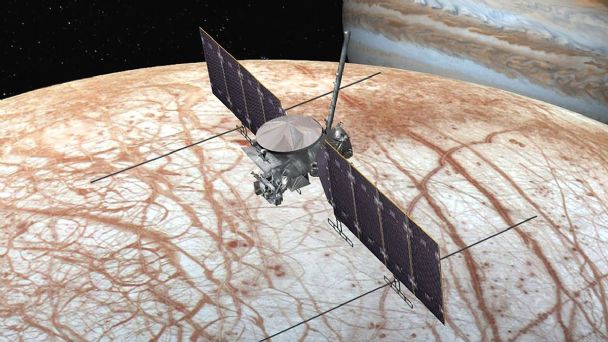 La NASA comienza a explorar las lunas de Júpiter